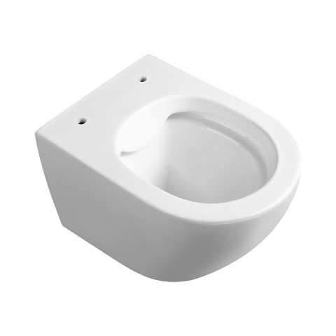 MISKA WC WISZĄCA RIMLESS MIZU-WH-RIM-03 BIAŁA DESKA WOLNOOPADAJĄCA DUROPLAST