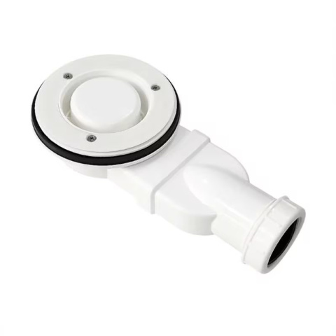 KABINA PRYSZNICOWA KWADRATOWA Z BRODZIKIEM BL30B/RIKO CZARNA/SZARY 90x90 CM