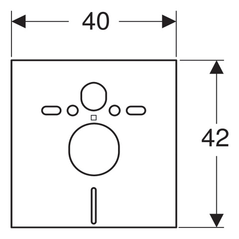 ZESTAW PODTYNKOWY WC STELAŻ GEBERIT DUOFIX MISKA FLOW-WH-TR-02 PRZYCISK DELTA 50 CZARNY MAT